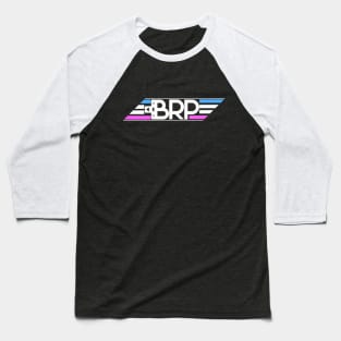 Boss Rush Podcast Trans Rights Logo Baseball T-Shirt